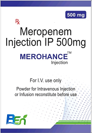 Merohance 500mg Injection